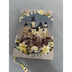 Harry Potter Hogwarts Castle Lined Journal Insight Editions Floral Watercolor